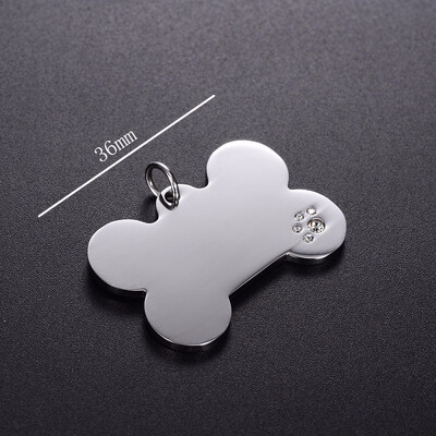 

Pet ID Tag for Dog & Cat Collars