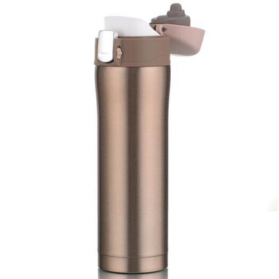 

Double Walled Vacuum Insulated Travel Coffee Mug Stainless Steel Flask Sports Water Bottle