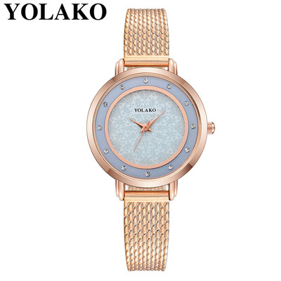 

RM Womens Casual Quartz Plastic Leather Band New Strap Watch Analog Wrist Watch