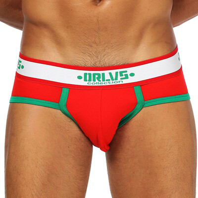 

Tailored Men Sexy Underwear Letter Printed Boxer Briefs Shorts Bulge Pouch Underpants