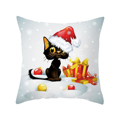 

Tailored Christmas Super Soft Sofa Car Home Waist Cushion Cover Throw Pillow Case