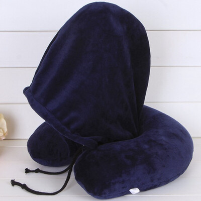 

U-Shape PillowSleeping Hoodie Sweatshirt Type Pillow For Car Airplane Travel Office Pillow
