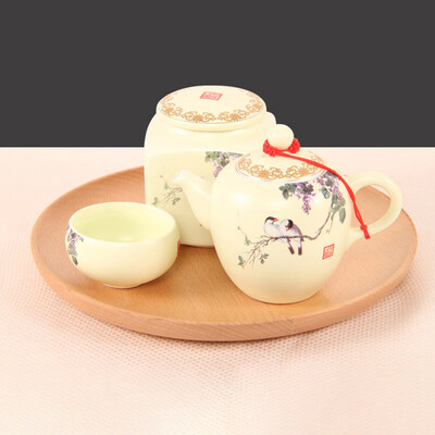 

Toponeto Creative Round Tray Solid Fruit Tray Dessert Tray Simple Living Room Household