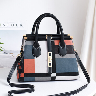 

Womens bag 2019 new European&American big bag elegant fashion large capacity trend ladies handbag shoulder bag