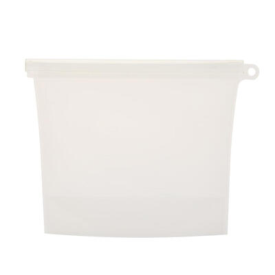 

Silicone Food Fresh Seal Bag Reusable Fruit Meat Ziplock Storage Container