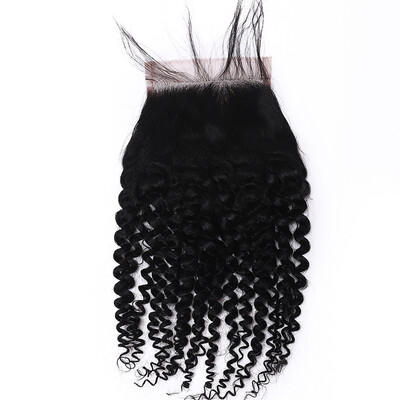 

Bundles with Closure Brazilian Virgin Hair Body Wave Kinky Curly Bundles Straight with 4x4 Lace frontal Closure Human Hair Weaves