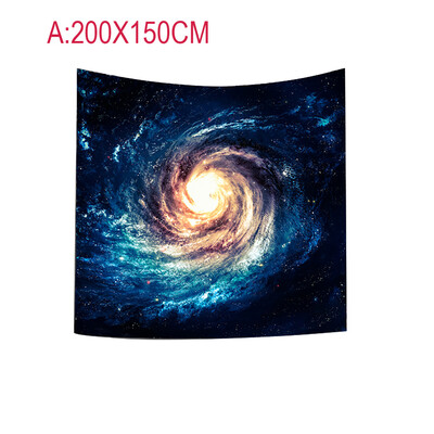 

Toponeto Solar System Planet Moon Fabric Wall Tapestry Home Decor