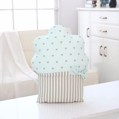 

Cute Shell Ice Cream Sofa Back Cushion Car Decorations Office Nap Headrest Pillow Travel Baby Room Toys Couch Cushions