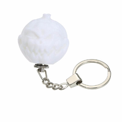 

3D Printing Night Light Key Chain Creative Skull Light Colorful LED Magical Lamp Lighting Decoration Gift