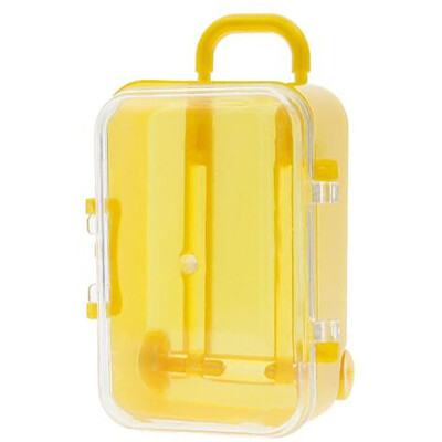 

Gobestart Mini Rolling Travel Suitcase Box Wedding Favors Party Reception Candy Toy