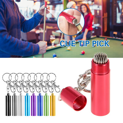 

Cue Stick Picker Cue Tip Shaper Billiard Pool Tip Repair Tool Cue Tip Pick Pricker Tool