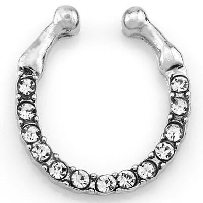 

Fake Septum Medical Titanium Nose Rings Fake Piercing Hoop