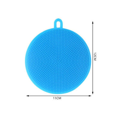 

4PCS Random Color Multifunction Soft Silicone Dishwashing Brush Non Stick Tool Pan Pot Bowl Washing Tool