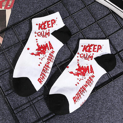 

Mens Tide Socks Color Combed Cotton Socks Mens Socks Casual Wear Print Knit Funny Tube Boat Socks Shallow Socks