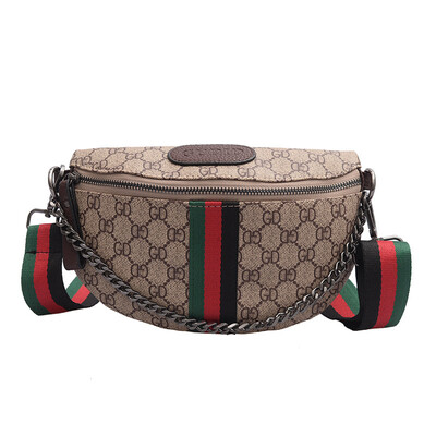 

Saddle bag wild fashion temperament simple shoulder bag lock buckle Messenger bag