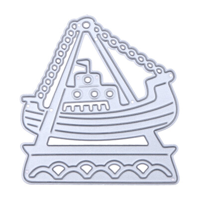 

Pirate Ship DIY Puzzle Metal Stencil Scrapbook Craft Cutting Die