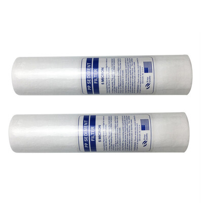 

〖Follure〗2PC 10 Inch Universal Reverse High efficiency PP Water Pre Filter Replacement