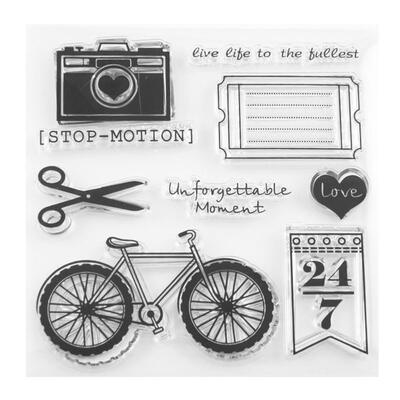 

Silicone Transparent Seals Clear Stamps for DIY Scrapbooking Photo Album