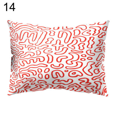 

Love Heart Dot Lips Pillow Cover Cushion Case Home Car Sofa Bedroom Hotel Decor