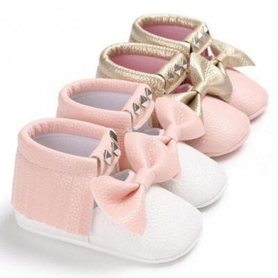 

Baby Anti-Slip Soft Sole PU Shoes Toddler Girl Newborn Moccasin Sandals Cute