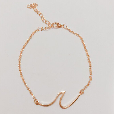 

Multiple Layers Symbol Wave Anklets For Women Bohemian Gold Silver Color Anklet Bracelet on Leg Summer Jewelry Gifts
