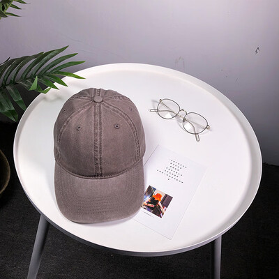 

Hat Female Spring&Summer Retro Washed Denim Pure Baseball Cap Korean Chao Ren Street Outdoor Hip-hop Duck Tongue Cap