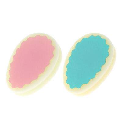 

2pcs Soft Hair Removal Sponge Kitchen Bowl Washing Sponge Care Clean Tools