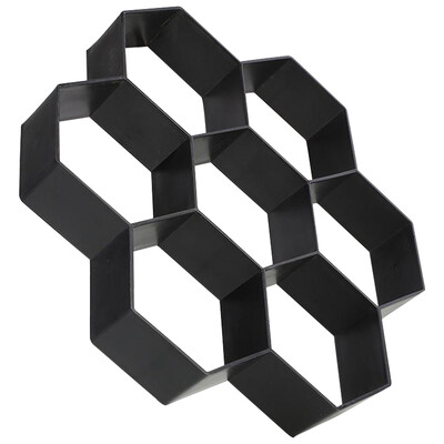 

Paving Mould Hexagon Brick Stone Road Path Maker Mould DIY Lawn Concrete Paving Garden Patio Path Molds Walkway Moulds