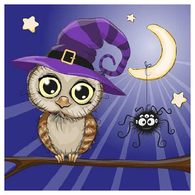 

5D DIY Full Drill Diamond Painting Cartoon Bird Cross Stitch Embroidery Kit