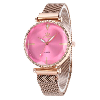 

Summer fashion magnet strap with scale simple ladies watch student personality popular watch