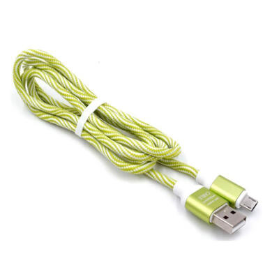 

Colorful Type-C Data Cable Portable Universal Nylon Braided Charging Line For Android-1m