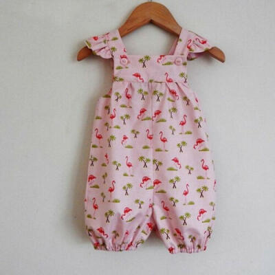 

Sweet Flamingo Newborn Baby Girls Romper Bodysuit Jumpsuit Summer Clothes Outfit