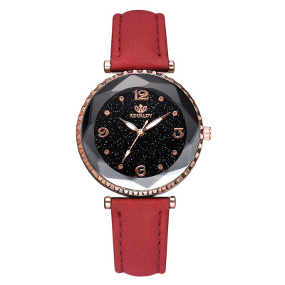 

PU watch fashion new personality ladies fashion watch net red explosion star watch womens watch