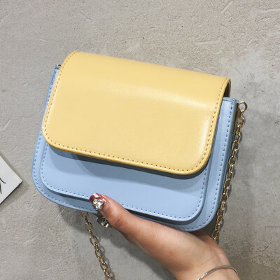 

North bag small bag 2019 spring new Korean version simple fashion 100 lap slant bag girl bag fan you multi-layer single shoulder b