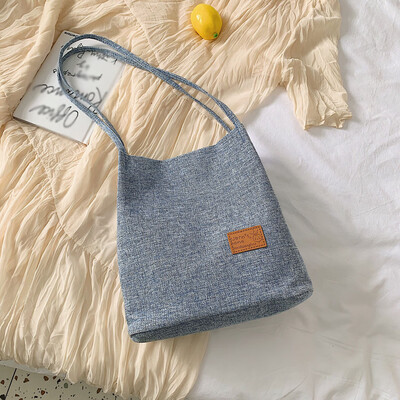 

Tailored Women Shoulder Bag Fresh Bag Retro Style Shoulder Bag Student Bag Travel Bag