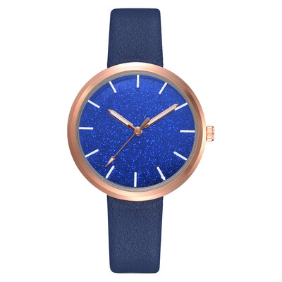 

Popular pearlescent loose powder elegant&elegant quartz watch fashion male&female students couple watches