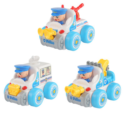 

Tailored 12PCS Electric Musical SWAT Vehicle Truck Vehicle Car Toy With Lights And Sounds