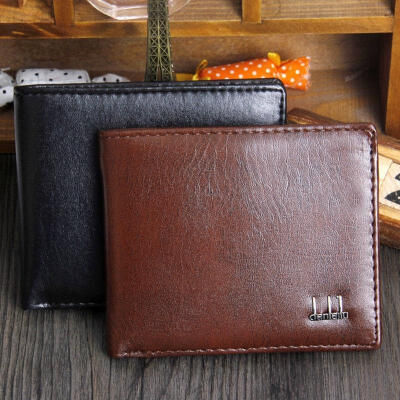 

Designer Luxury Brand Small Short Genuine Leather Men Wallet Male Coin Purse Bag Cuzdan Vallet Card Money Perse Walet Portomon