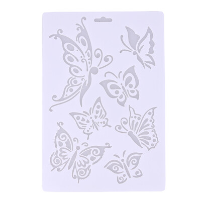 

Stencil Bakeware Butterfly Fondant Decorating Cake Stencil Kitchen Cupcake