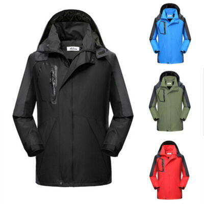 

Stylish Men Women Warm Hoodie Windbreaker Waterproof Jacket Outdoor Coat