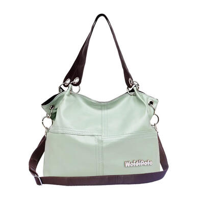

Retro Women PU Handbag Tote Zipper Large Capacity Trendy OL Shoulder Bags