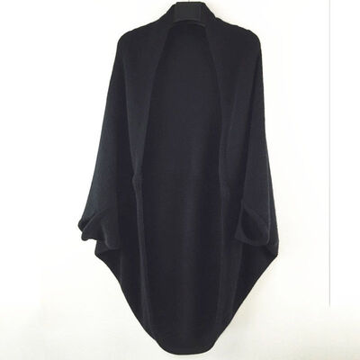 

Womens Oversized Batwing Sleeve Knitted Sweater Loose Cardigan Outwear Coat