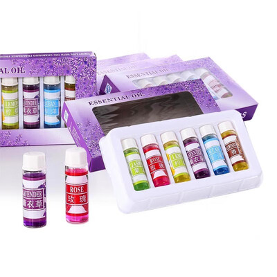 

XIANGSHININGYUAN 6 sticks 5ML plant essential oil set fragrance liquid humidifier essential oil YX-13