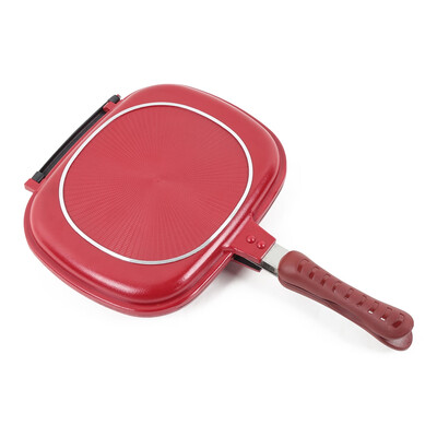 

Double-sided Frying Pan Non-stick Barbecue Cooking Tool