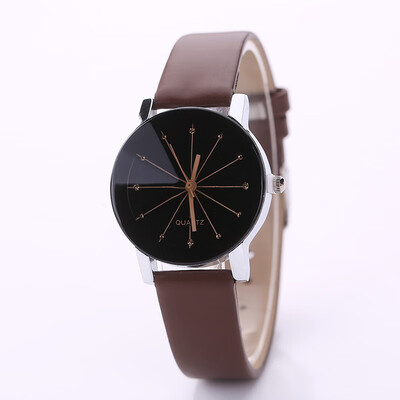 

DUOYA XR1565- Women Simple Leather Band Analog Quartz Wrist Watch