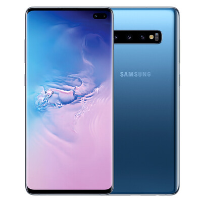 

Samsung Galaxy S10 8GB128GB smoky blue SM-G9750 3D ultrasound screen fingerprint super sensory full screen dual card dual standby full Netcom 4G game mobile phone