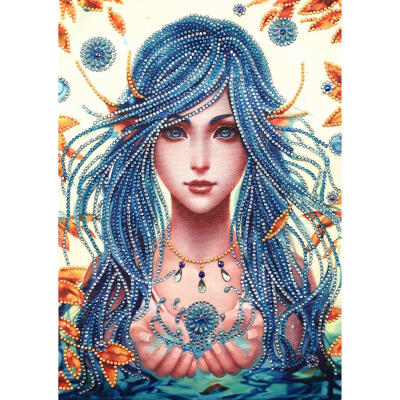 

5D DIY Special Shaped Diamond Painting Beauty Cross Stitch Mosaic Craft Kit