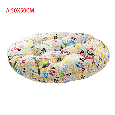 

Gobestart Chair Cushion Round Cotton Upholstery Soft Padded Cushion Pad Office Home Or Car Seat Cushion