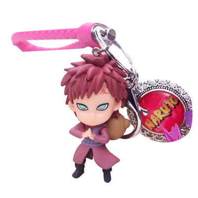 

Hot 3D Anime Keychain Keyring Naruto Keychain Figure Kakashi Naruto Doll Key chain