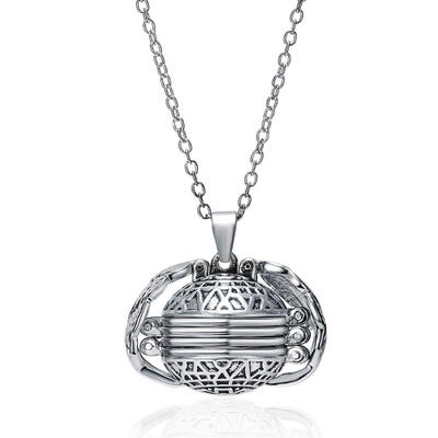 

Creative Multi-layer Photo Memory Floating Locket Angel Wings Necklace & Pendant Fashion Family Album Box Necklaces DIY Jewelry